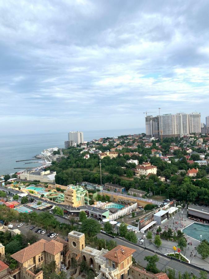 Ferienwohnung Gagarin Plaza Sea View Apart Arcadia 198 Odessa Exterior foto